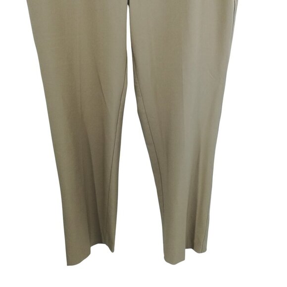 FootJoy Khaki Flat Front Golf Pants Size 34 x 32 Stretch Pockets Performance - Picture 5 of 12